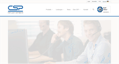 Desktop Screenshot of csp-sw.de